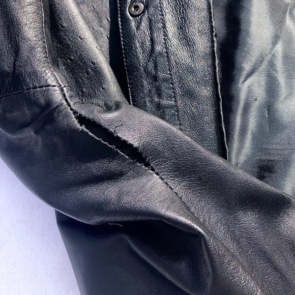 Vintage deerskin jacket - Picture 4 of 6